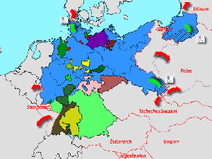 Német területi változások a békediktátum nyomán